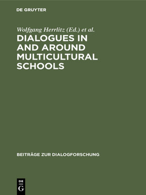 cover image of Dialogues in and around Multicultural Schools